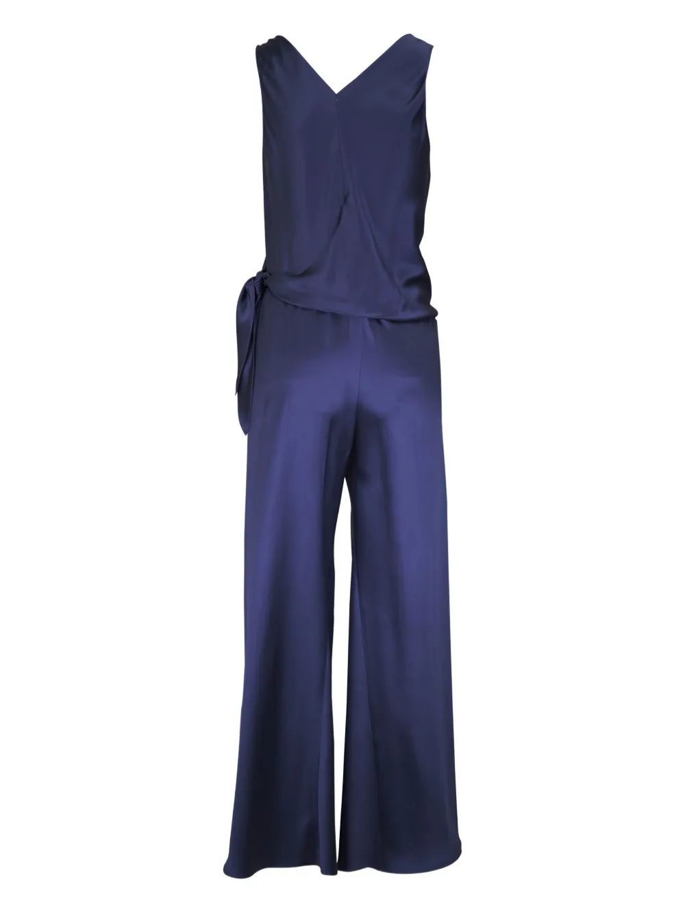 Peter Cohen silk jumpsuit - Blauw