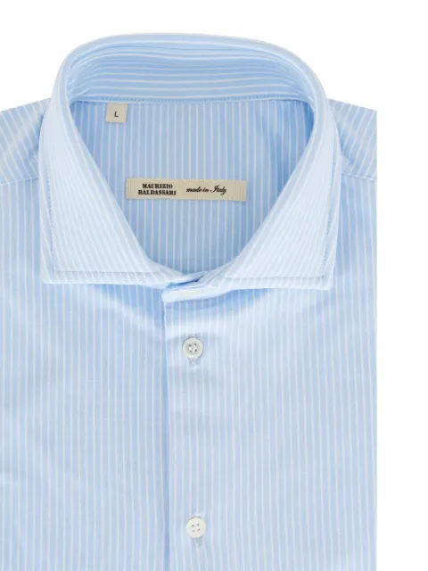 Maurizio Baldassari camisa con rayas estampadas