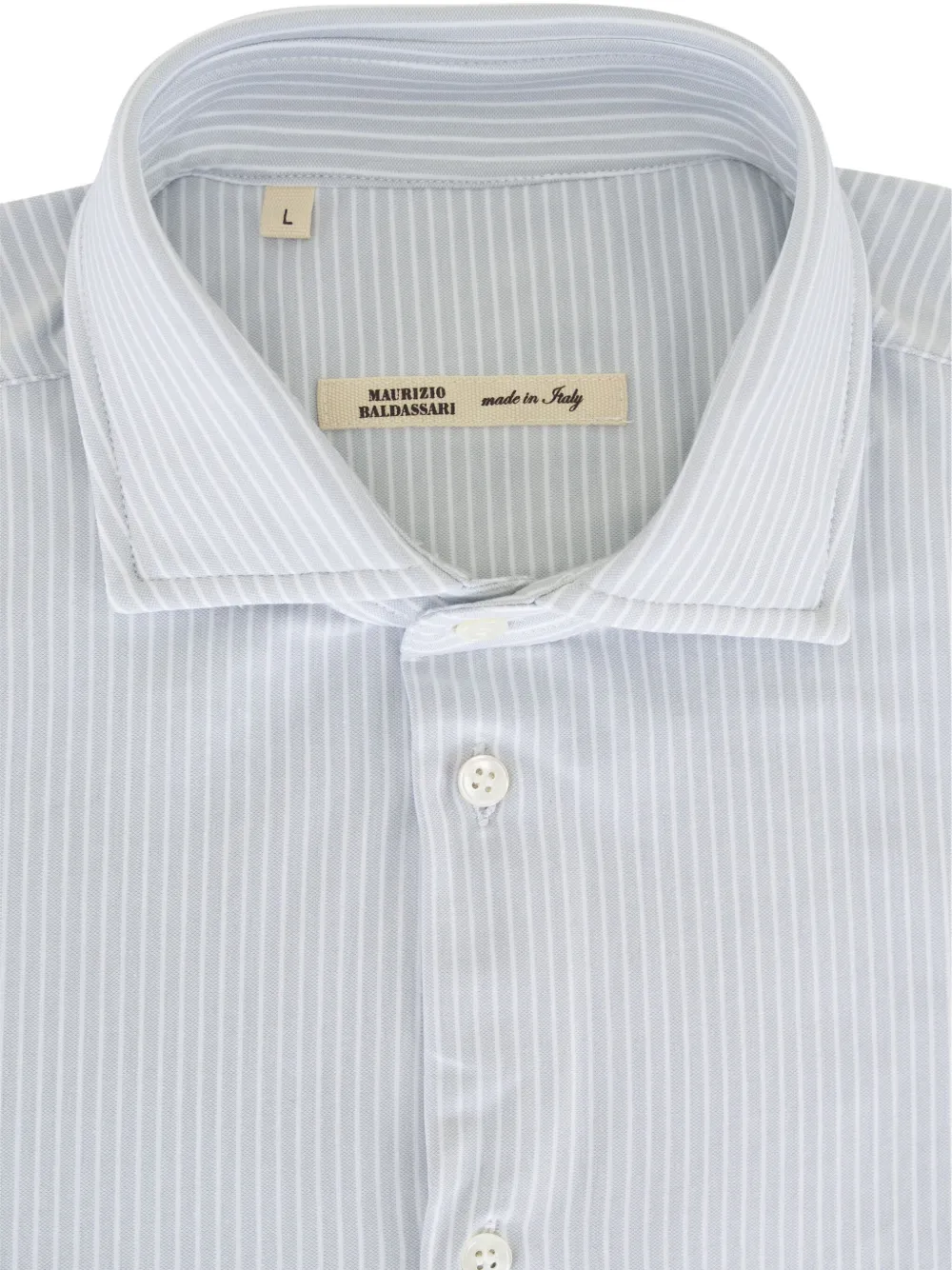 Maurizio Baldassari camisa con rayas estampadas | gris | Image 1