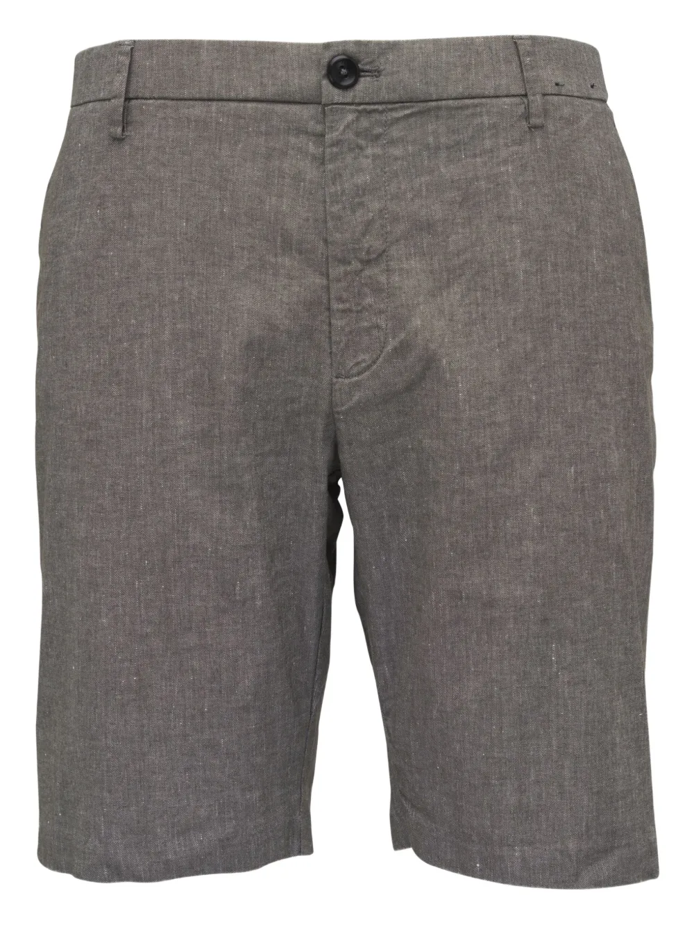 DEKE linen-blend shorts | gris | Image 1