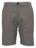 DEKE linen-blend shorts - Grey