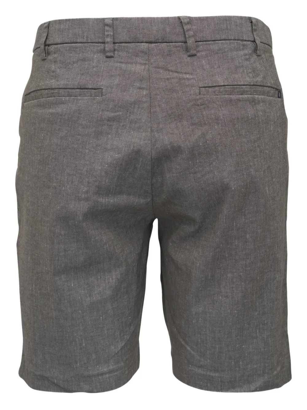 DEKE linen-blend shorts - Grijs