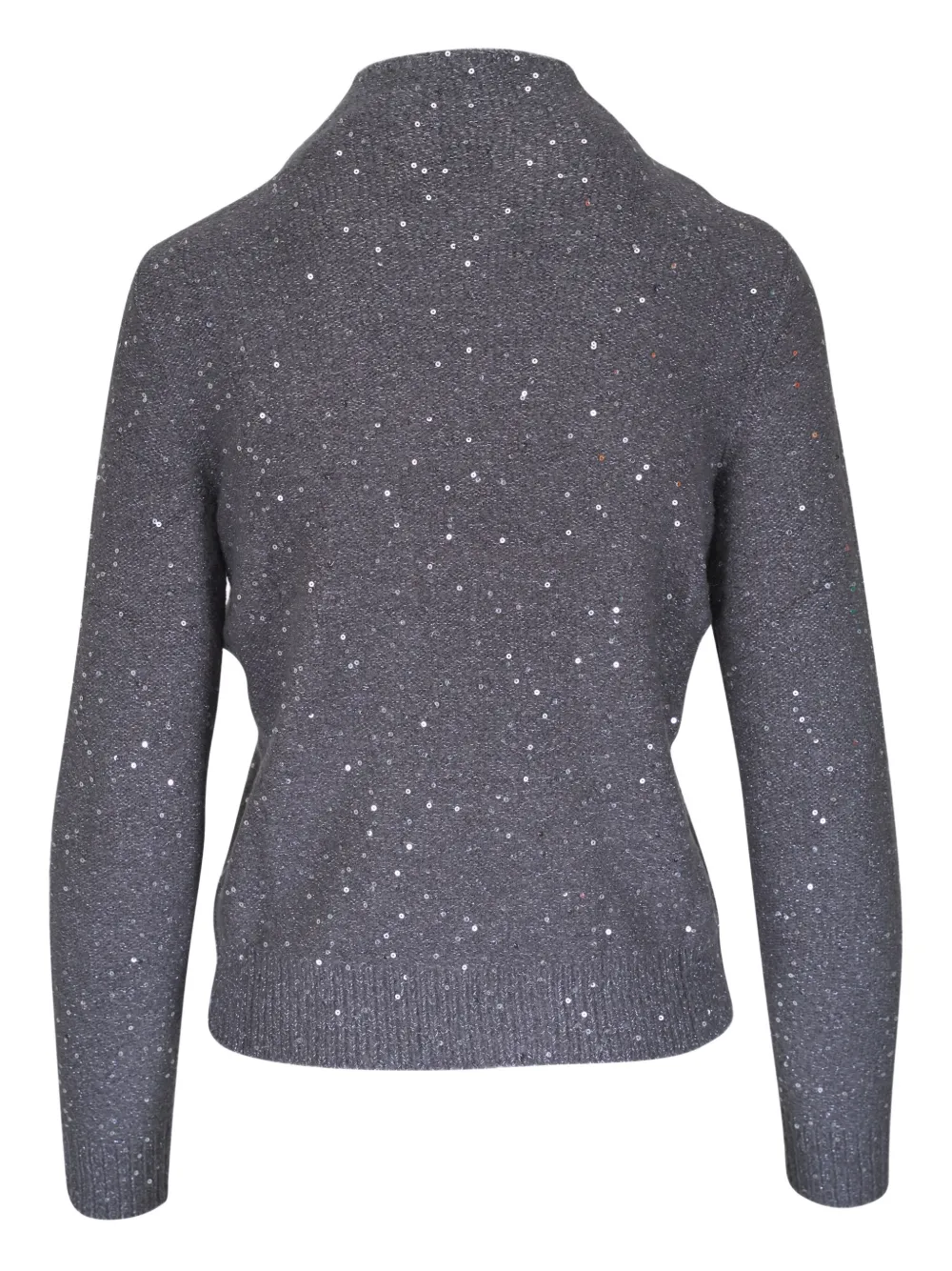 Kinross Cashmere sequin-embellished jumper | Knitted Sweaters | Image 2