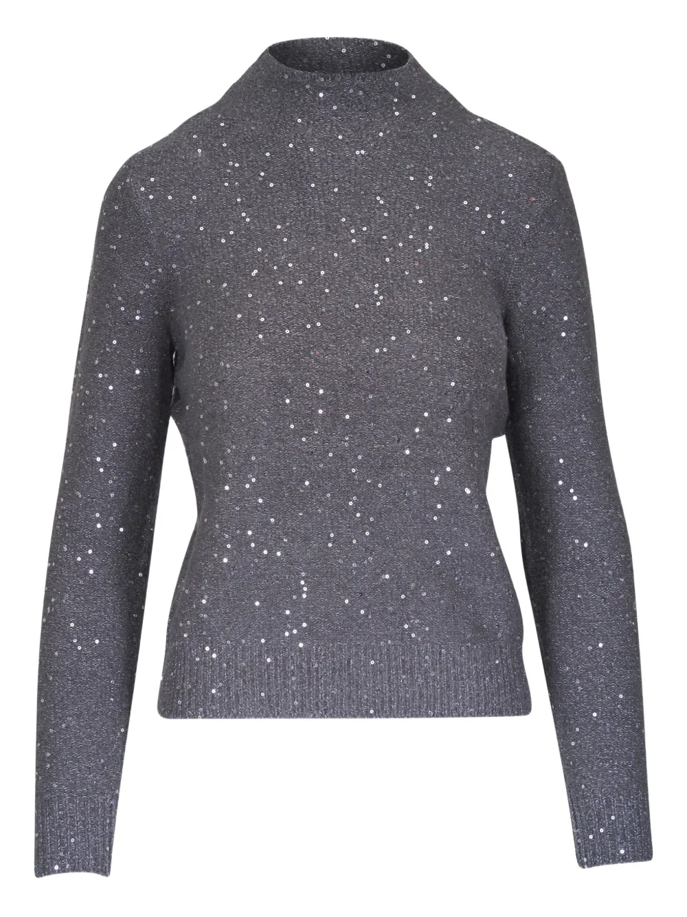 sequin-embellished jumper
