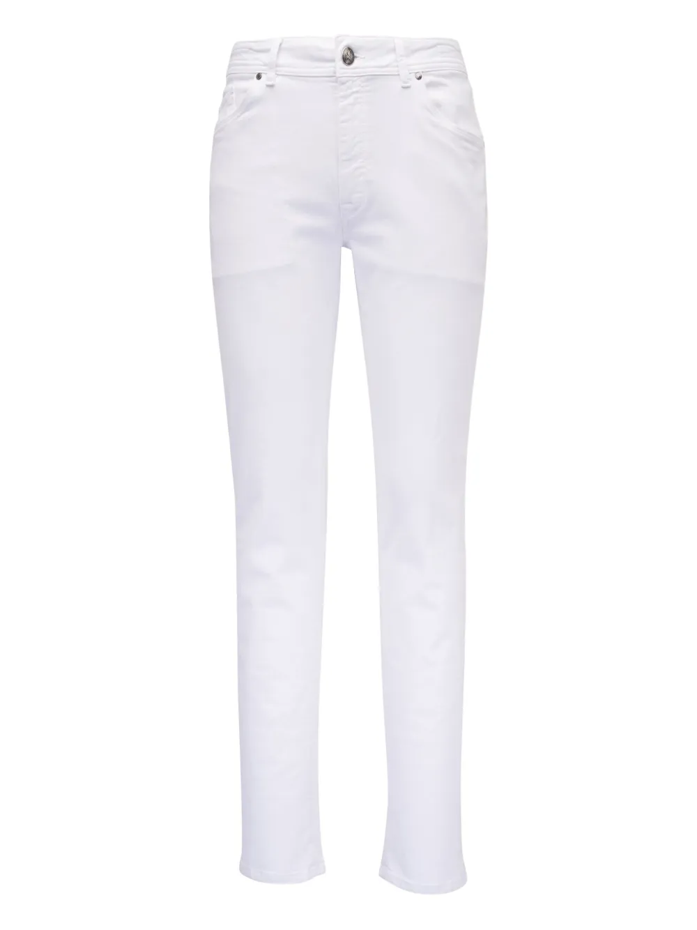 BARMAS logo-patch trousers | White | Image 1