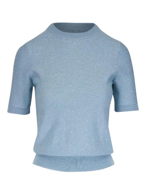 Kinross Cashmere fine-knit top