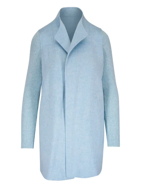 Kinross Cashmere single-breasted coat