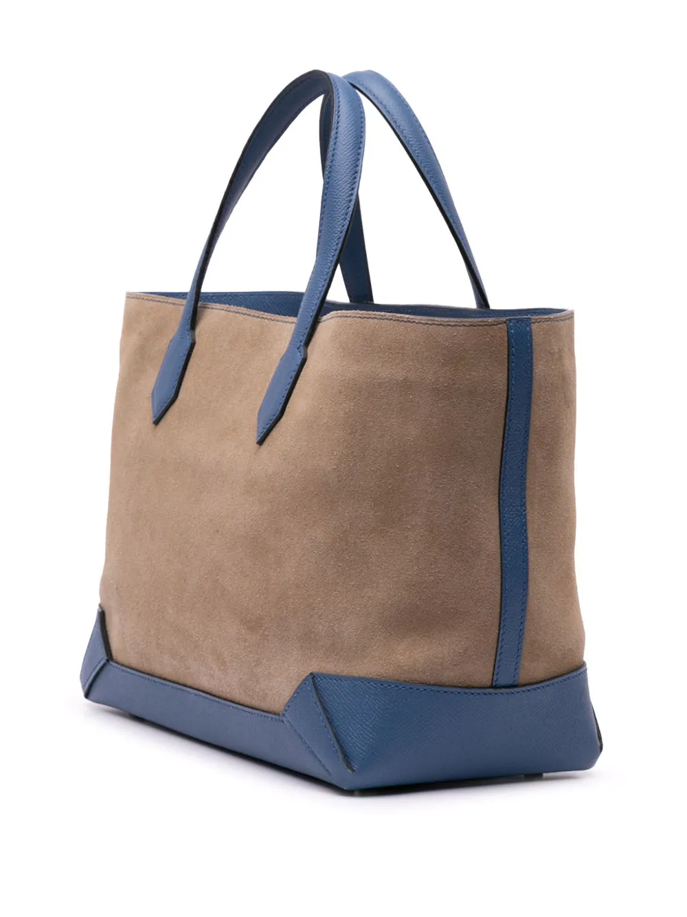 Hermès Pre-Owned sac à main Maxibox Cabas 30 en cuir Epsom et daim Doblis (2016) | Sacs | Image 2