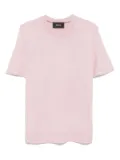 BOSS slub-texture T-shirt - Pink