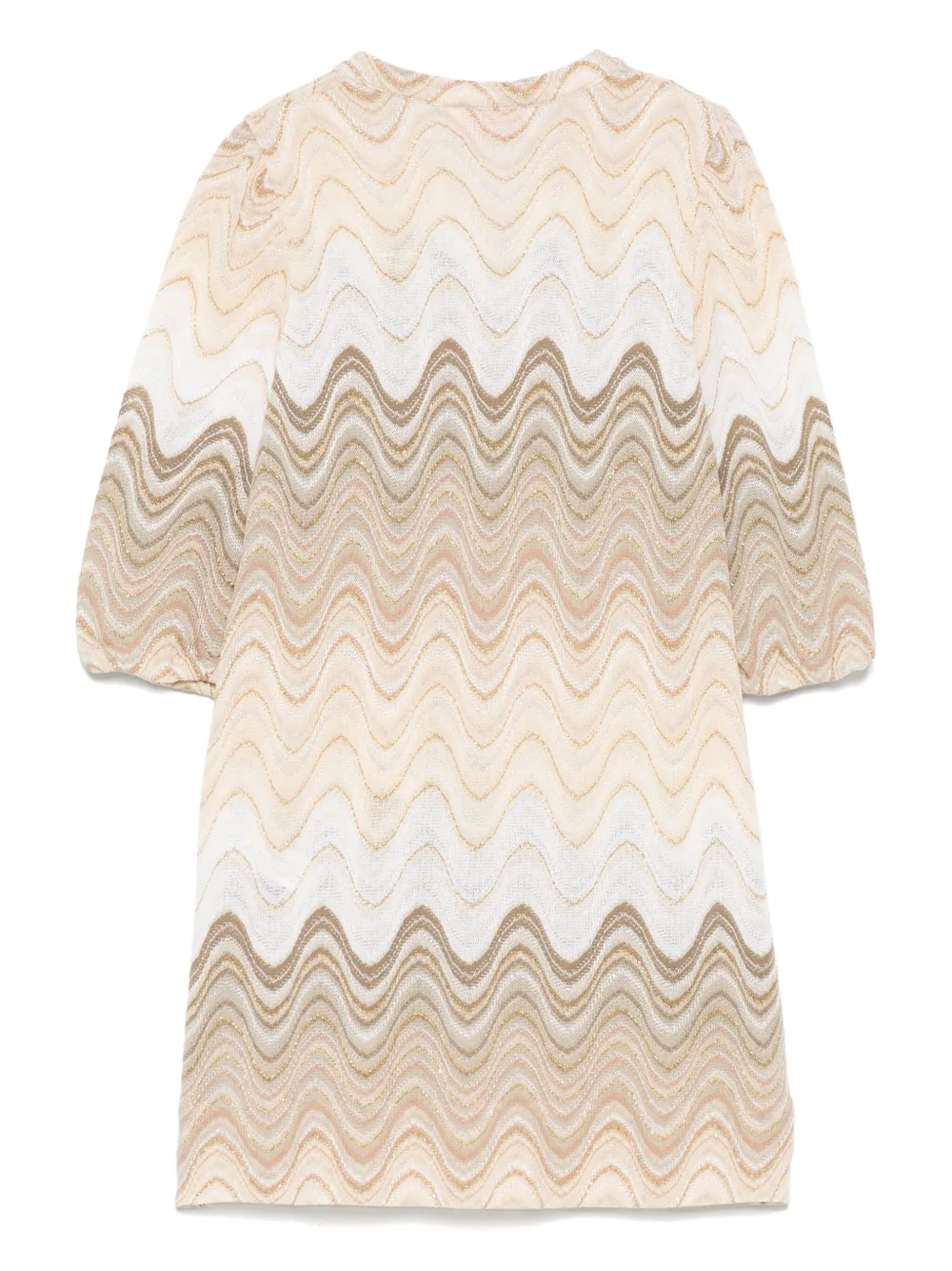 MC2 Saint Barth Kids Jumeira jurk Beige