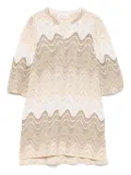 MC2 Saint Barth Kids Jumeira dress - Neutrals