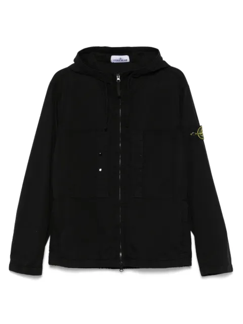 Stone Island chamarra con distintivo Compass