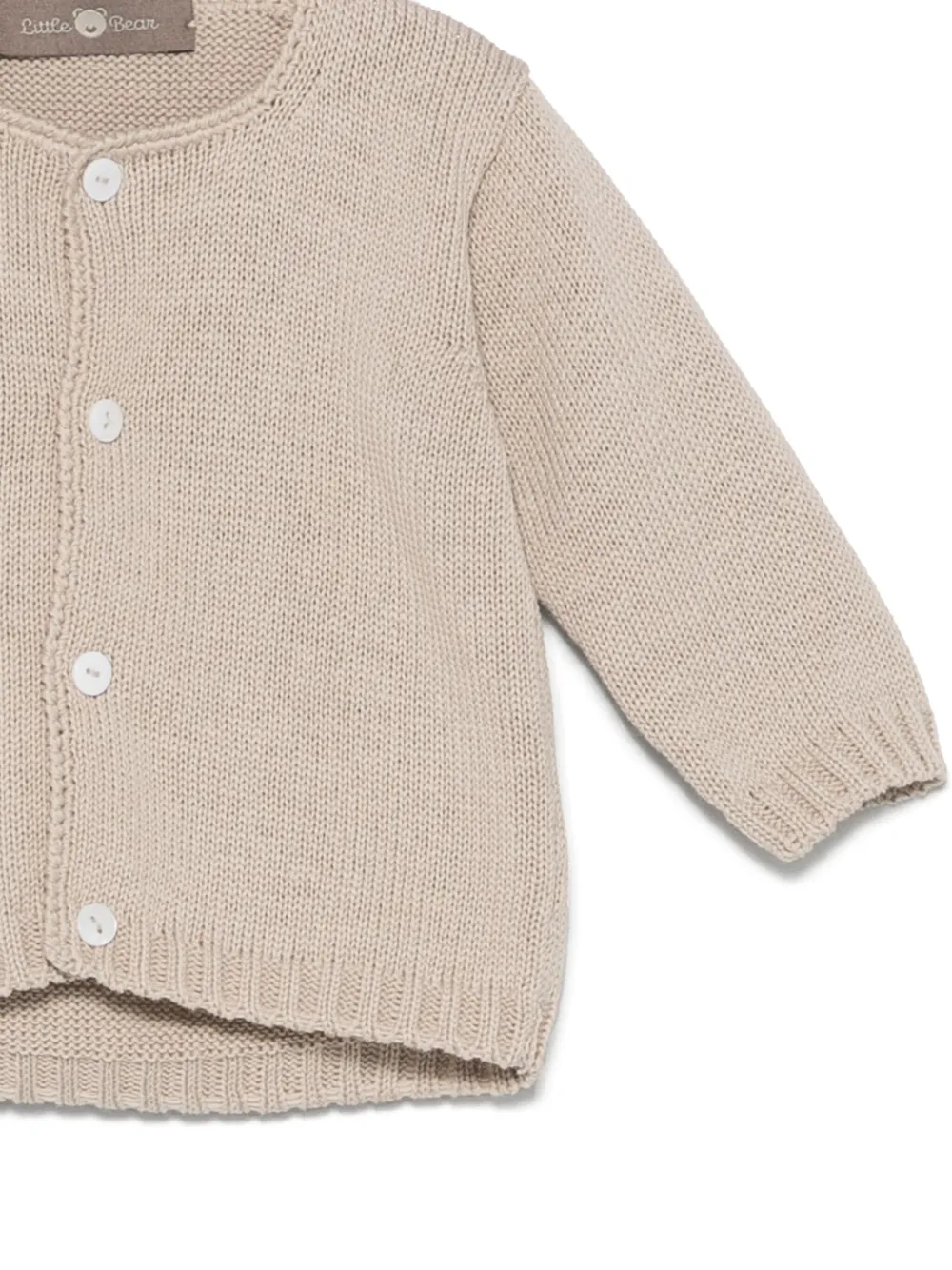 Little Bear Katoenen vest Beige