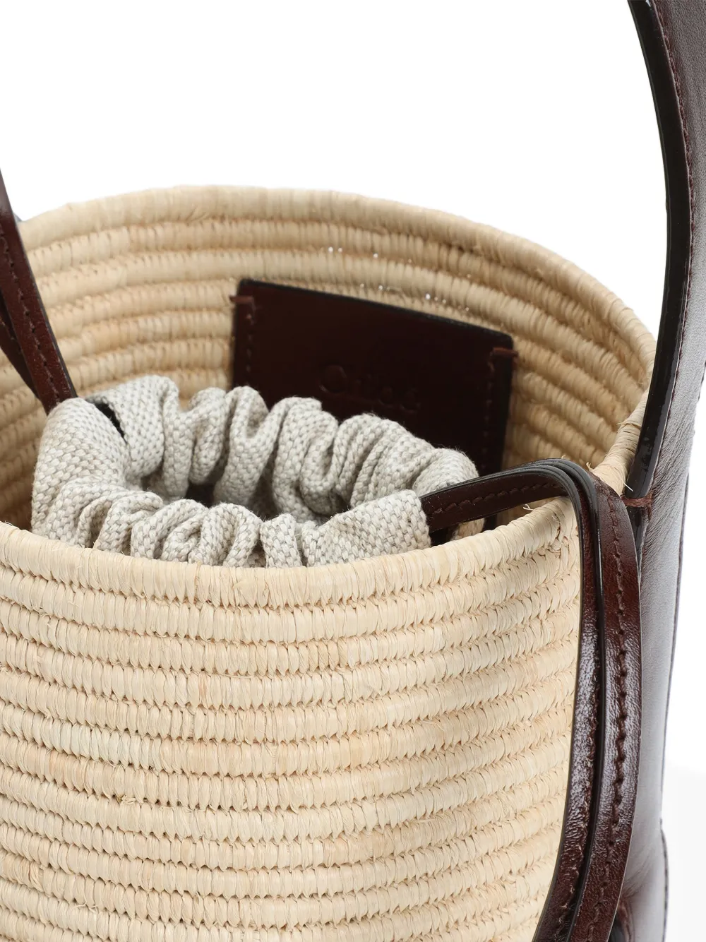 Chloé Raffia schoudertas Beige