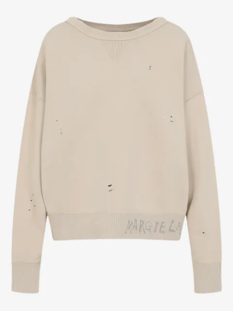Maison Margiela logo-print sweatshirt