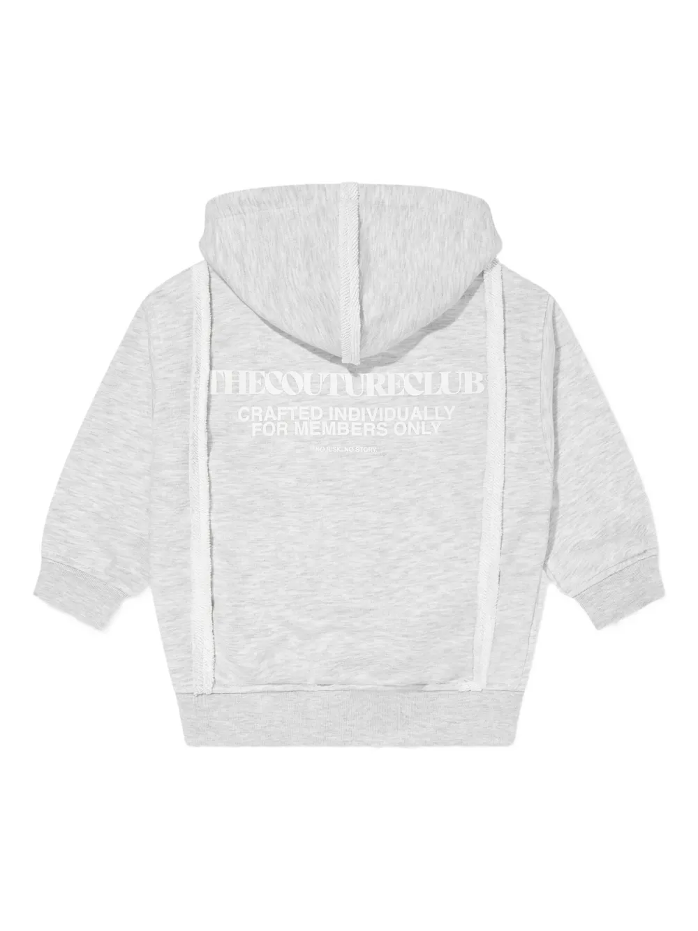 THE COUTURE CLUB KIDS Hoodie met logoprint Grijs