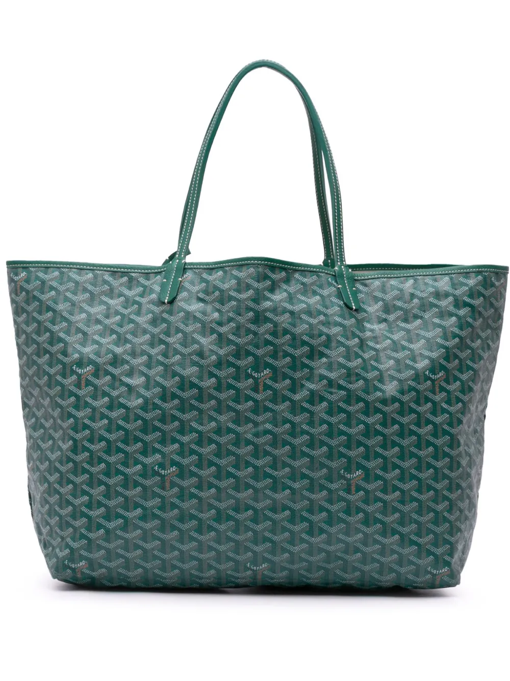 Goyard Pre-Owned 2016 ゴヤールディン サンルイ GM トートバッグ - グリーン Goyard Pre-Owned 2016 ゴヤールディン サンルイ GM トートバッグ - グリーン