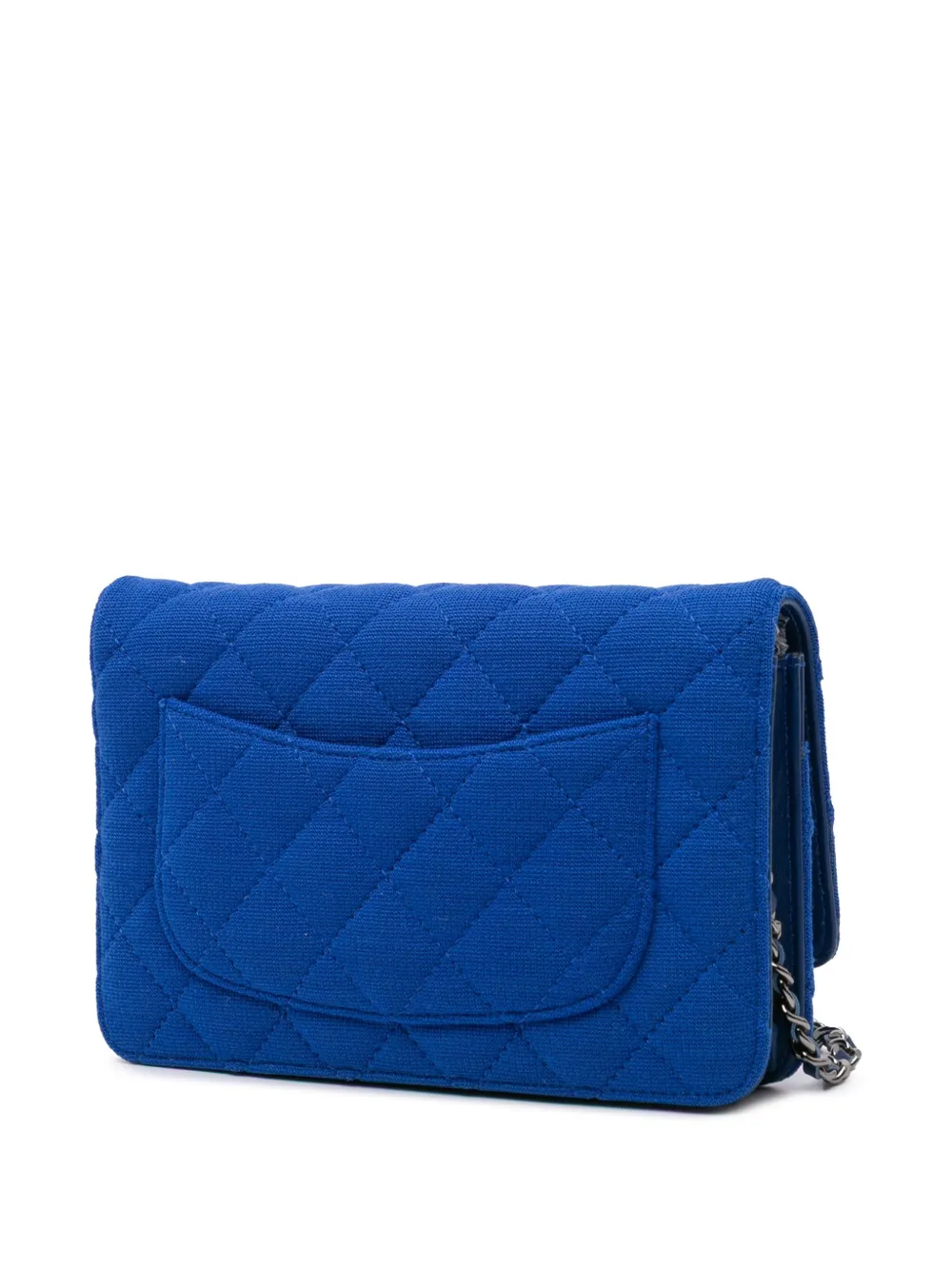 CHANEL Pre-Owned 2013-2014 Reissue 2.55 Quilted Jersey Wallet On Chain crossbody bag | Pre-Owned | Image 2