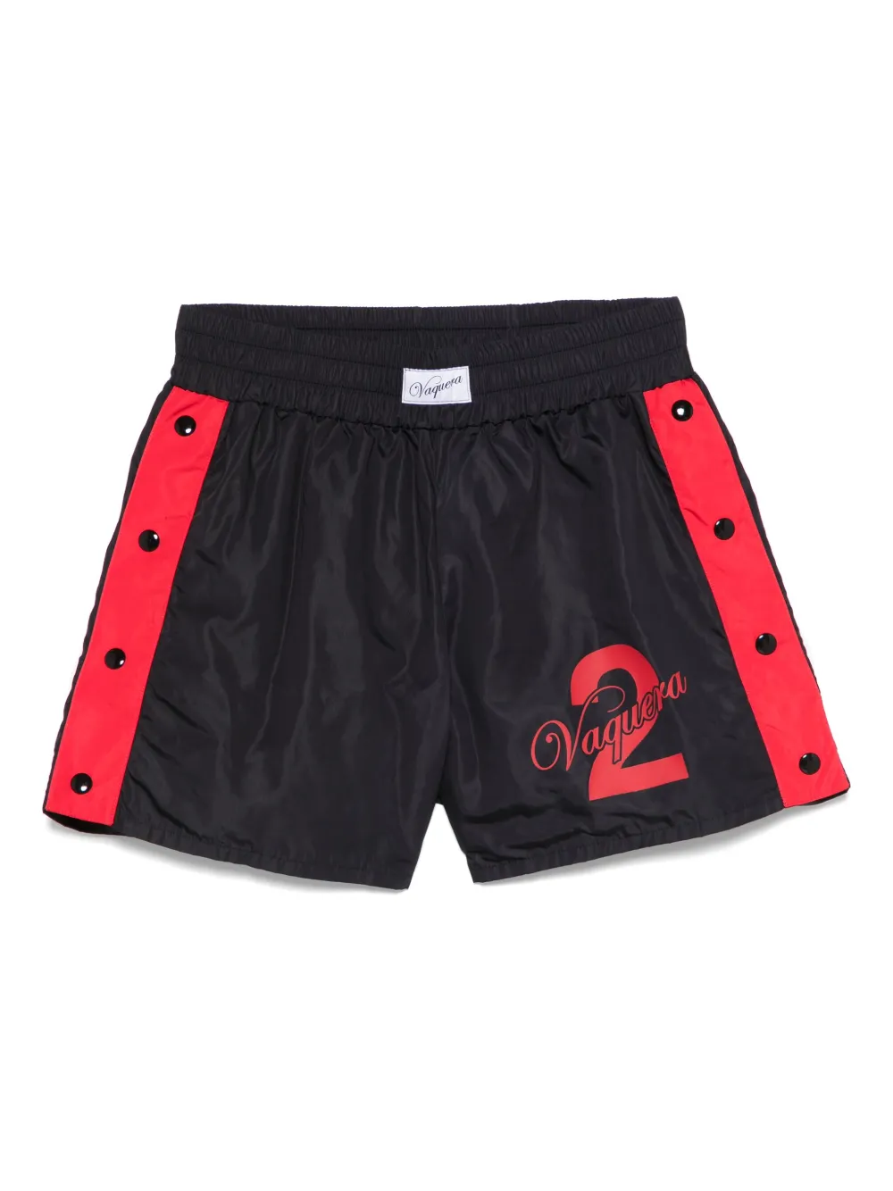 Vaquera snap-buttons shorts - Nero