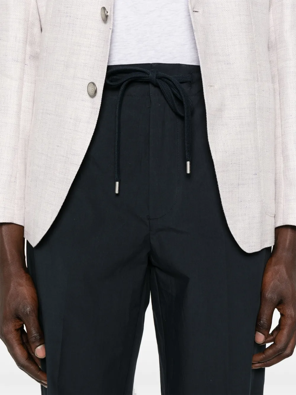 Tintoria Mattei Katoenen broek Blauw