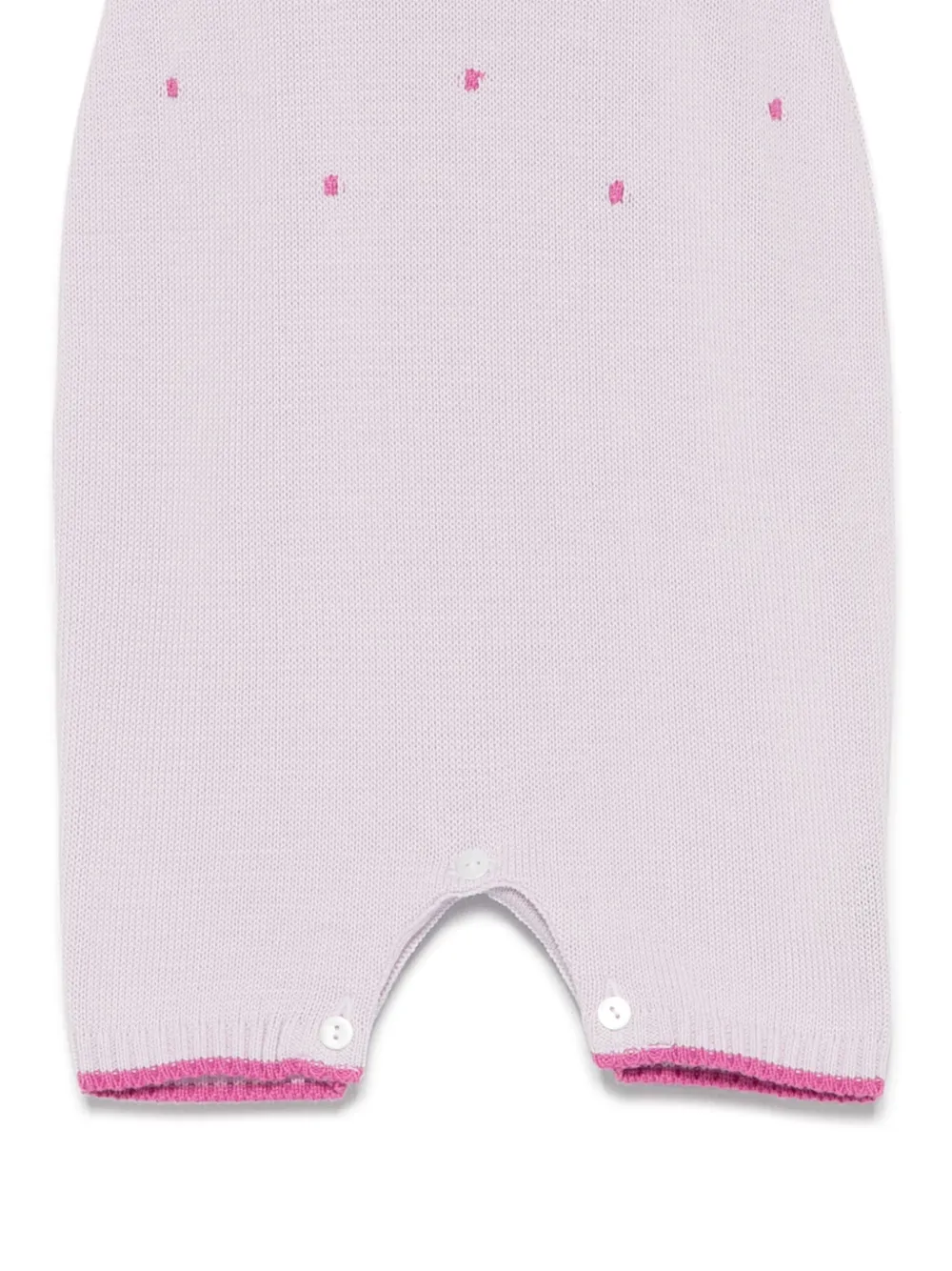 Little Bear Gebreide romper Paars