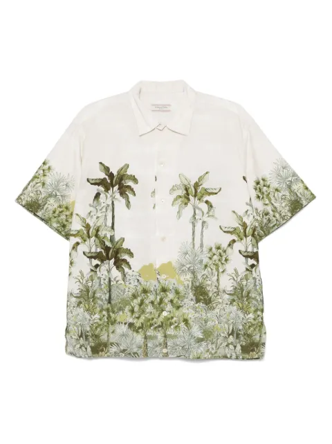 Tintoria Mattei printed cotton shirt