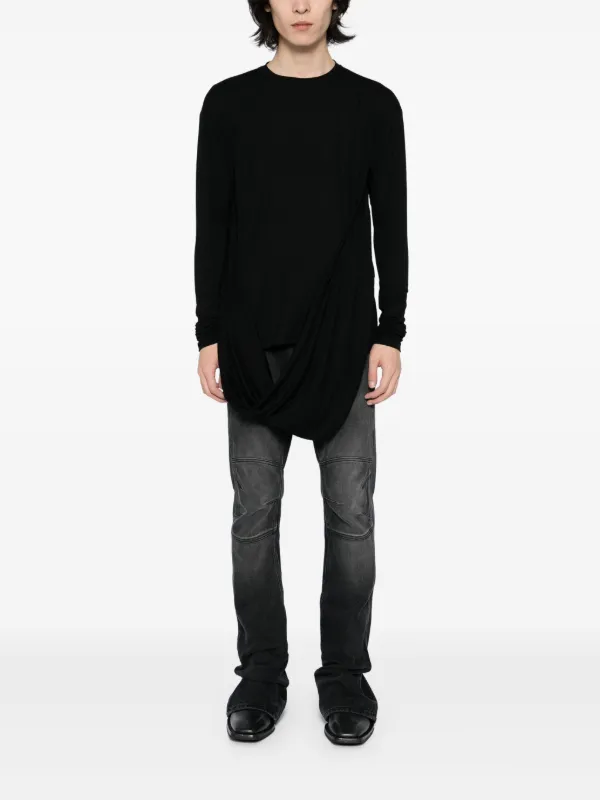 P.L.N. long-sleeve Shirt | Black | FARFETCH JO
