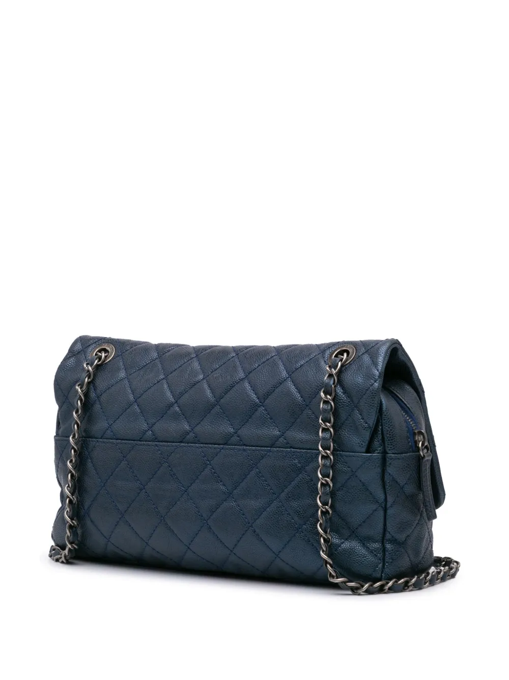 CHANEL Pre-Owned 2012 Jumbo Quilted Caviar Easy Flap shoulder bag | Pre-Owned | Image 2