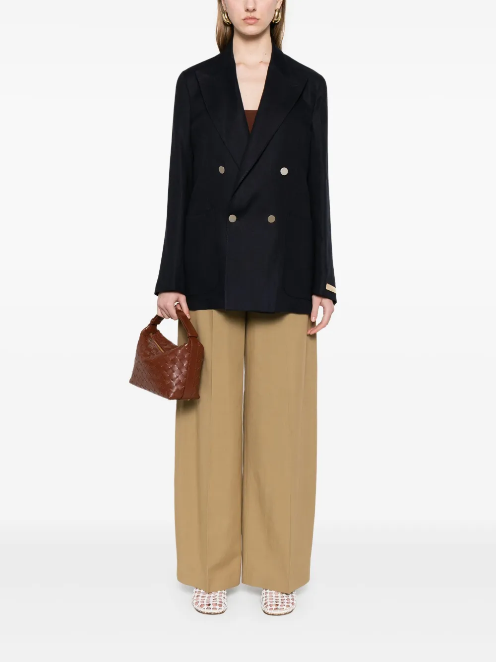 Briglia 1949 Blanchette blazer Blauw