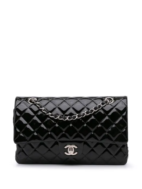CHANEL Pre-Owned 2013-2014 Jumbo Classic Patent Double Flap shoulder bag