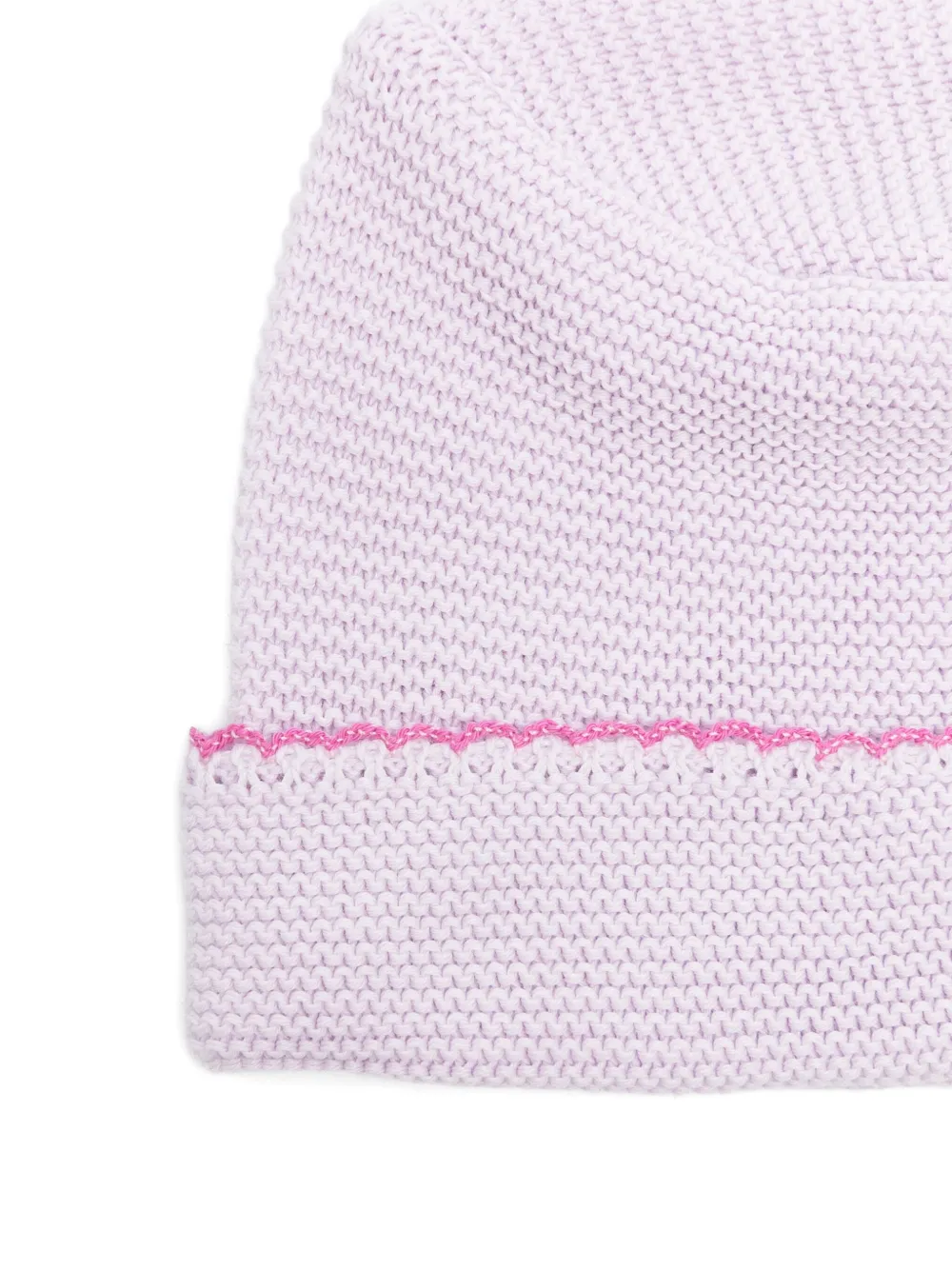 Little Bear knitted-texture bonnet | Knitted Hats | Image 2