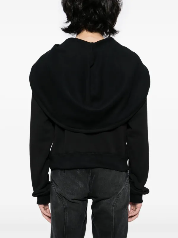 P.L.N. ジップアップ パーカー | ブラック | FARFETCH JP