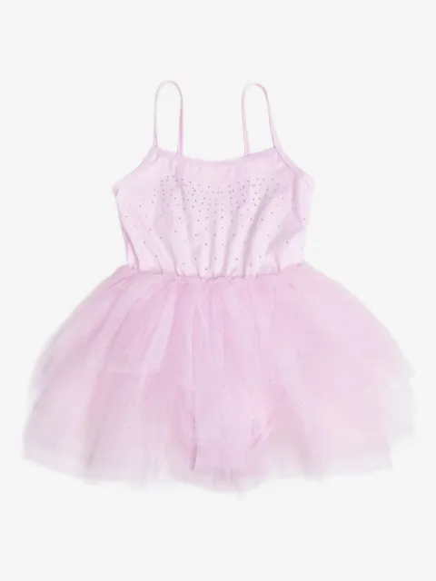 DANSKIN KIDS logo dress