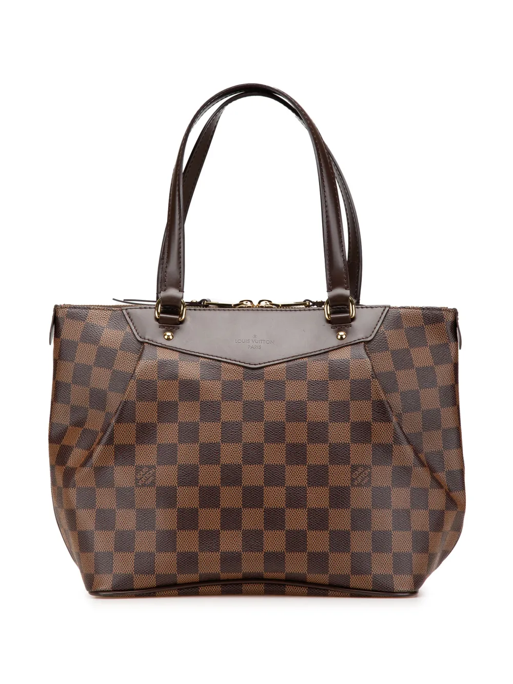 Louis Vuitton Pre-Owned 2011 ダミエ エベヌ ウエストミンスター PM ハンドバッグ - ブラウン Louis Vuitton Pre-Owned 2011 ダミエ エベヌ ウエストミンスター PM ハンドバッグ - ブラウン