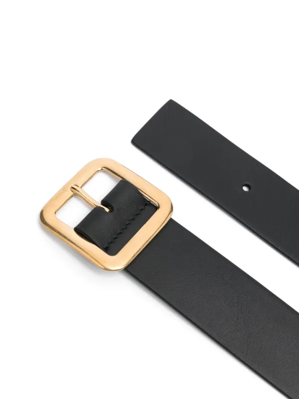Jil Sander Leather Belt | Black | FARFETCH display picture 1