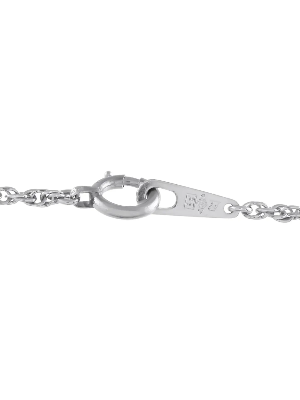 LB Exclusive platinum emerald and diamond necklace | Image 2