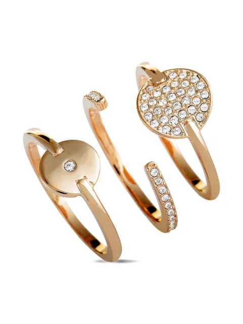 Swarovski set anillos Ginger (set de 3 piezas)