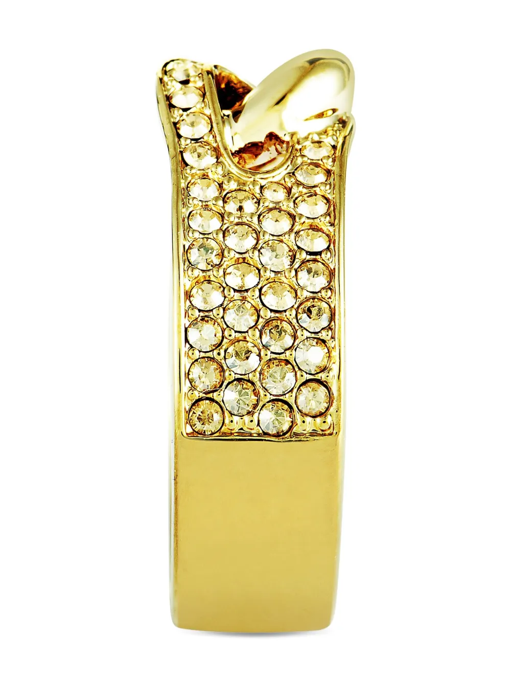  Swarovski Gallon Band Ring - Gold 