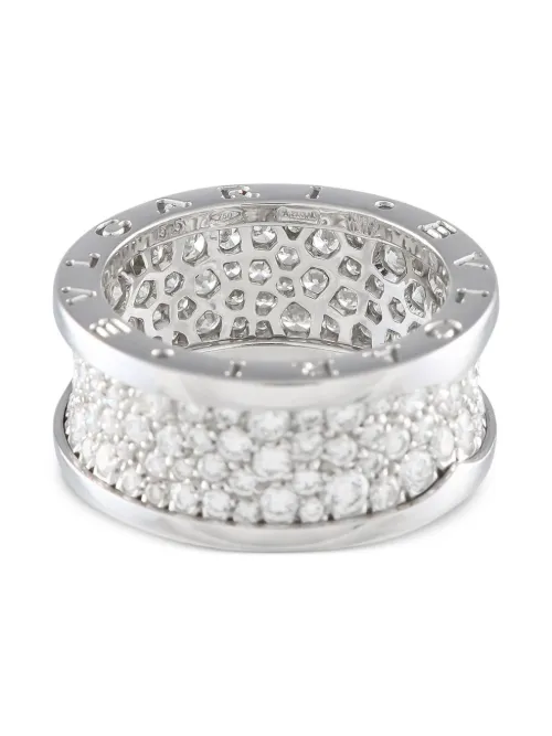 Bague B.Zero1 en or rose 18ct sertie de diamant - Bvlgari Pre-Owned - Modalova