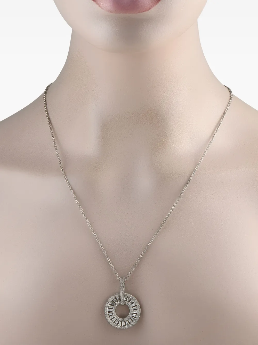 LB Exclusive 18K white gold diamond necklace | Image 2