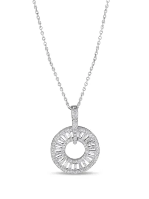 LB Exclusive 18K white gold diamond necklace