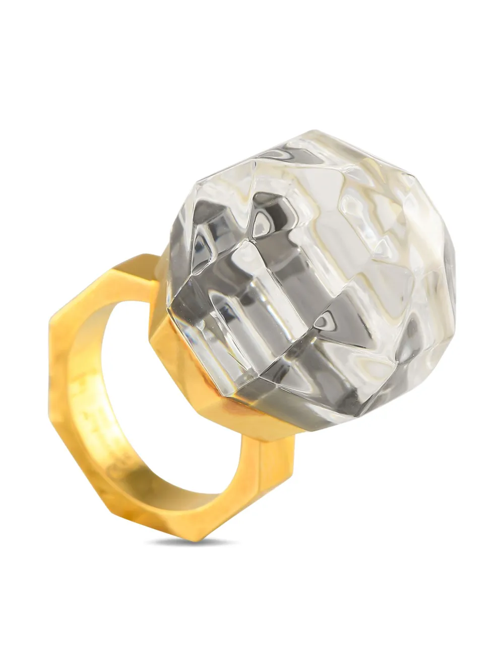 Baccarat 18K yellow gold ring - ゴールドトーン Baccarat 18K yellow gold ring - ゴールドトーン