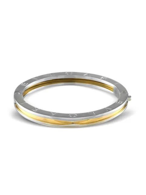 Bvlgari Pre-Owned 18K yellow gold B.Zero1 bracelet