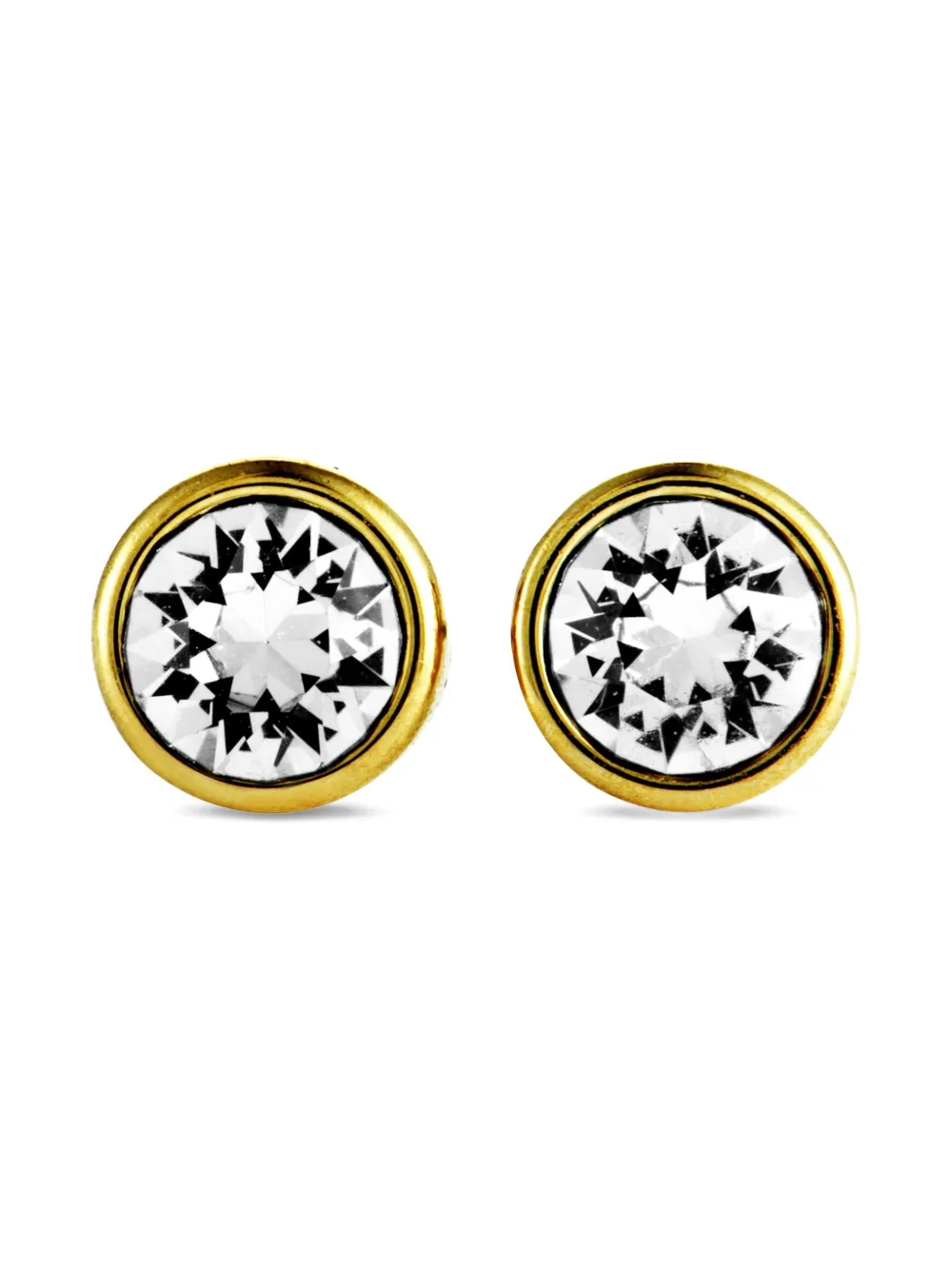 Swarovski 14K yellow gold Harley earrings set | Image 2