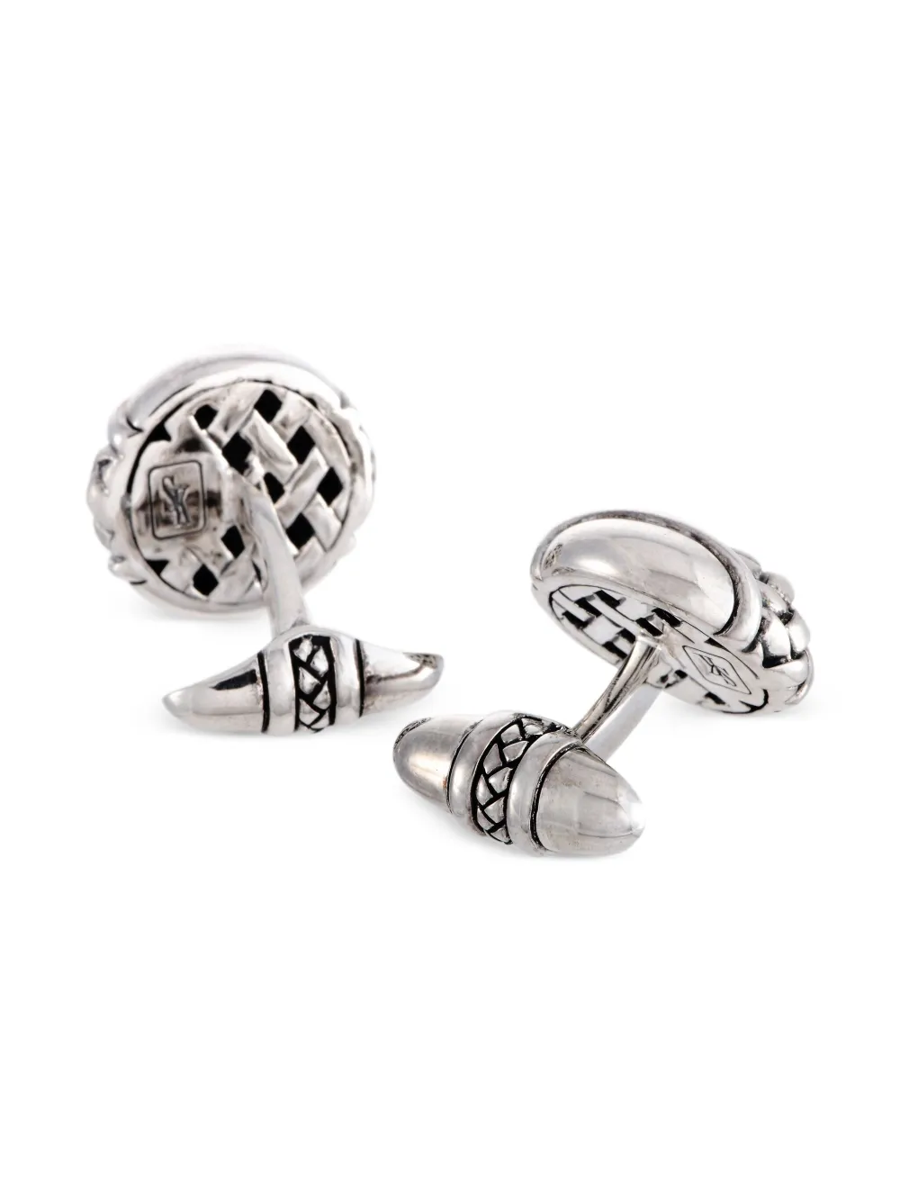 Scott Kay braided-detail cufflinks | Image 2