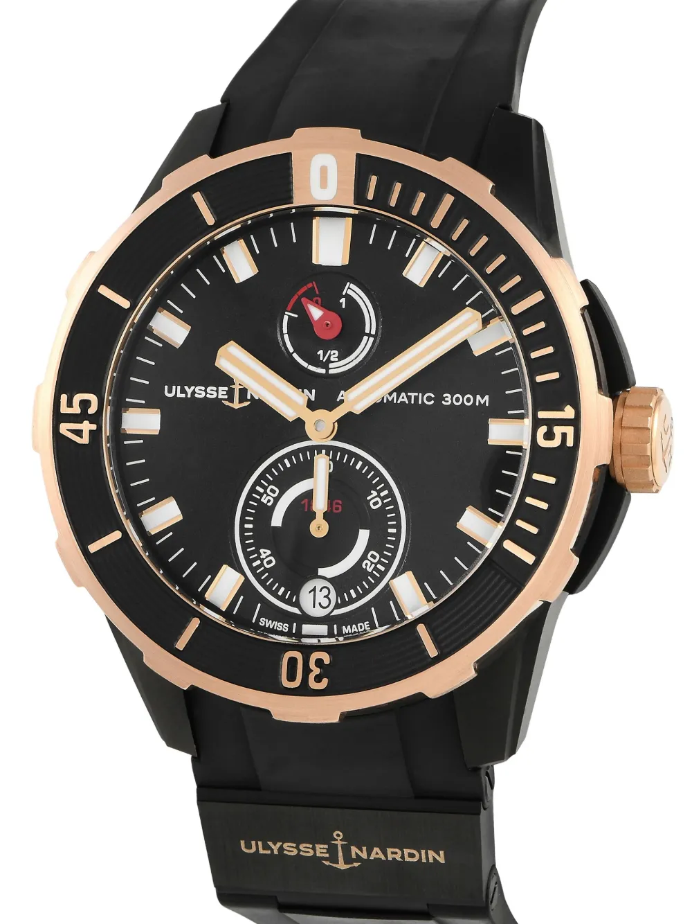 Ulysse Nardin reloj Chronometer de 45mm de archivo | Relojes de buceo de archivo | Image 2