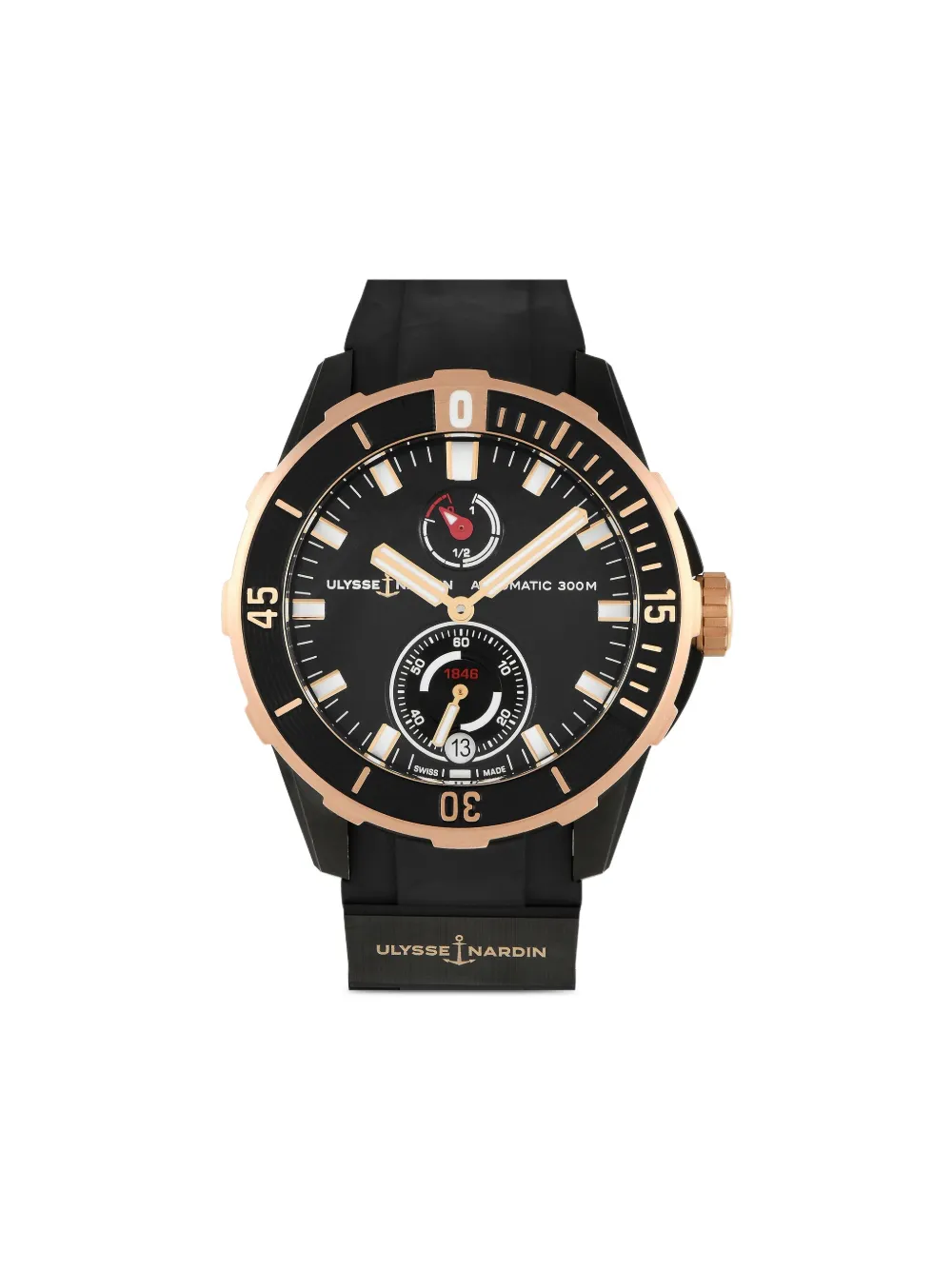 Ulysse Nardin reloj Chronometer de 45mm de archivo | negro | Image 1