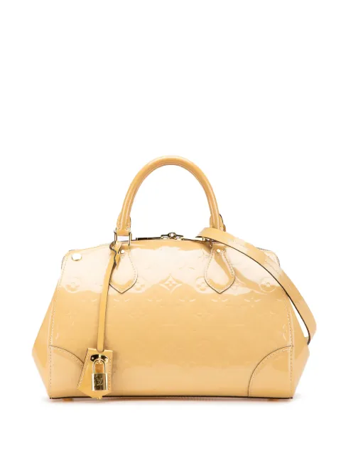 Louis Vuitton Pre-Owned bolsa satchel Monogram Vernis Santa Monica 2015