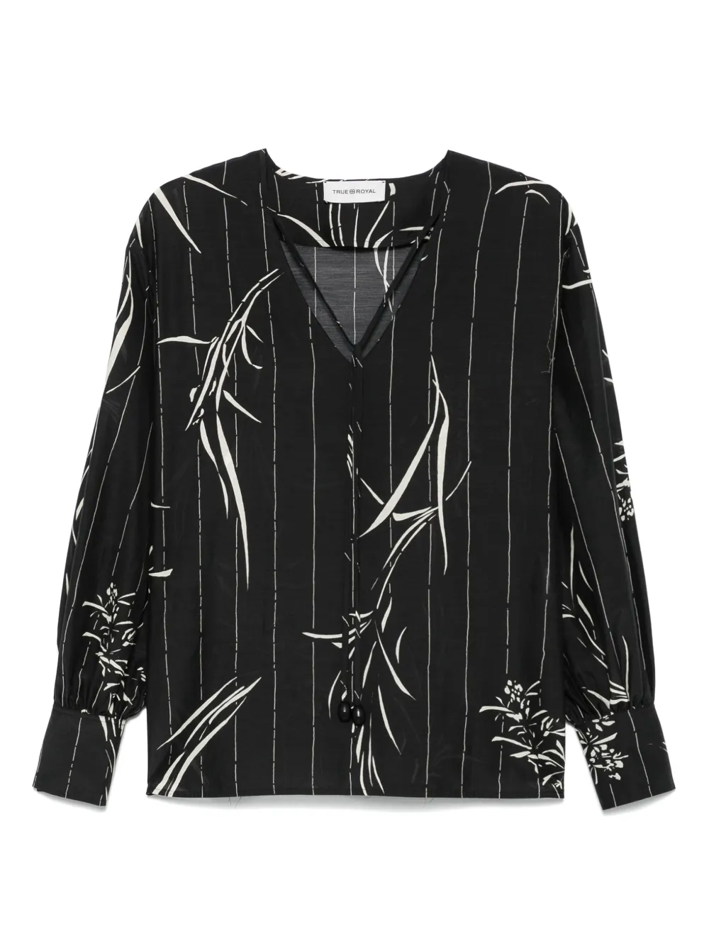 printed blouse