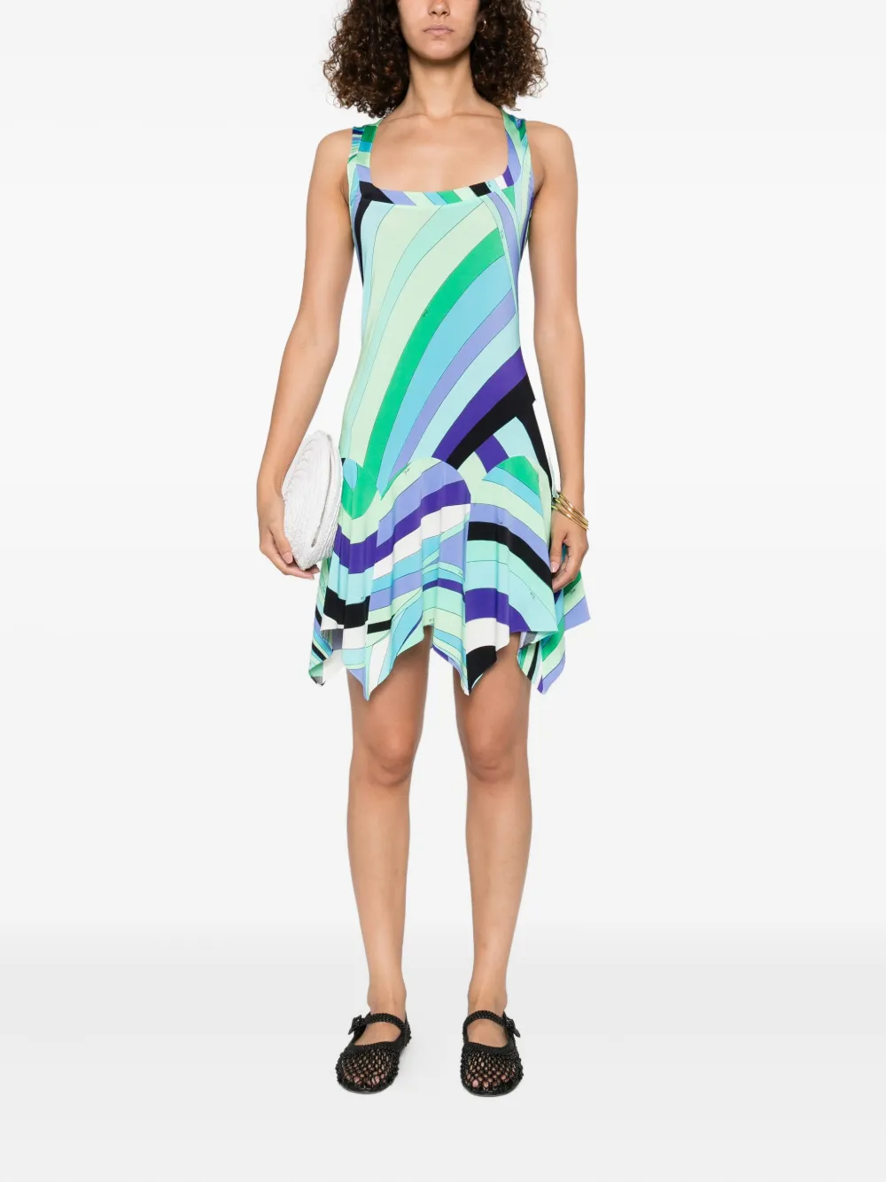 PUCCI abstract-print dress Blauw